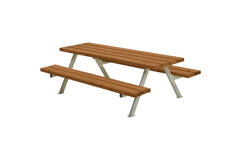 PLUS Alpha Junior Benkesett 177 cm Teak - Hagemøbler - Hagebord - Piknikbord