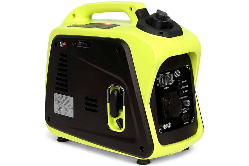 Digitalt strømaggregat 1300W med USB-port Grønn - Metalcraft - Belysning - Elektrisk materiell & energi - Reservedel & nödel - Kraftverk & generator