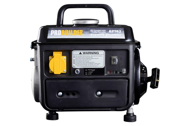 Generator 720W (Schuko) 63cc - Belysning - Elektrisk materiell & energi - Reservedel & nödel - Kraftverk & generator