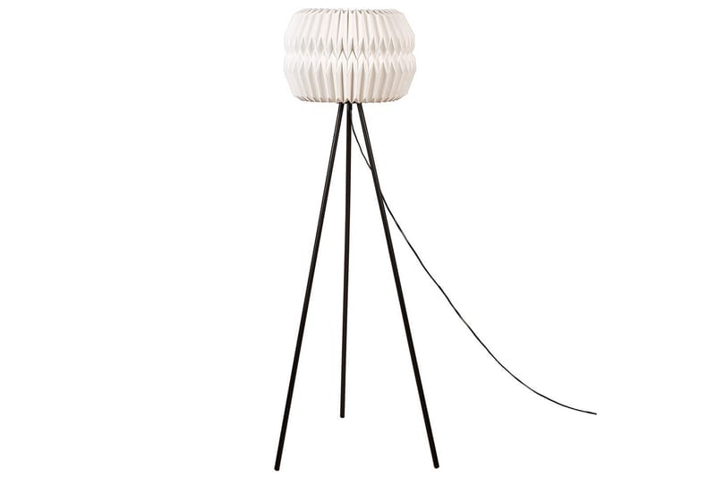 Beliya Gulvlampe 138 cm - Svart/Hvit - Belysning - Innendørsbelysning & Lamper - Soveromslampe