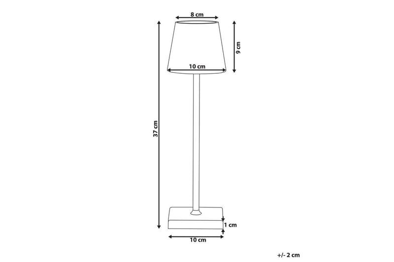 Bravsi LED Skrivebordslampe - Hvit - Belysning - Innendørsbelysning & Lamper - Bordlampe - Skrivebordslampe