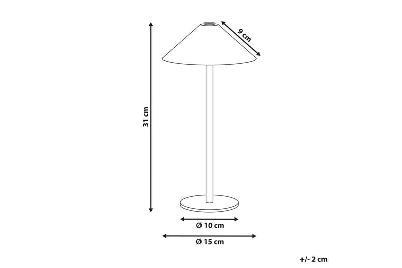 Dorata LED Skrivebordslampe - Brun - Belysning - Innendørsbelysning & Lamper - Bordlampe - Skrivebordslampe