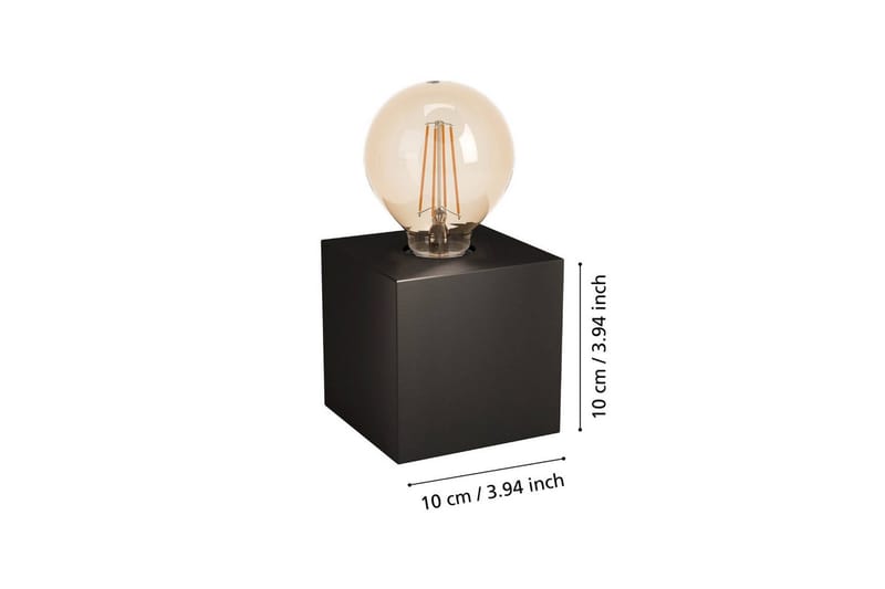 Bordlampe Eglo Prestwick 2 Mørk Brons - Bronse - Belysning - Innendørsbelysning & Lamper - Soveromslampe