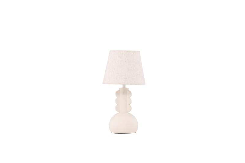 Mellerud Bordlampe 43 cm - Beige - Belysning - Innendørsbelysning & Lamper - Bordlampe