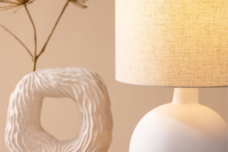 Torcello Bordlampe 51 cm - Beige - Belysning - Innendørsbelysning & Lamper - Bordlampe