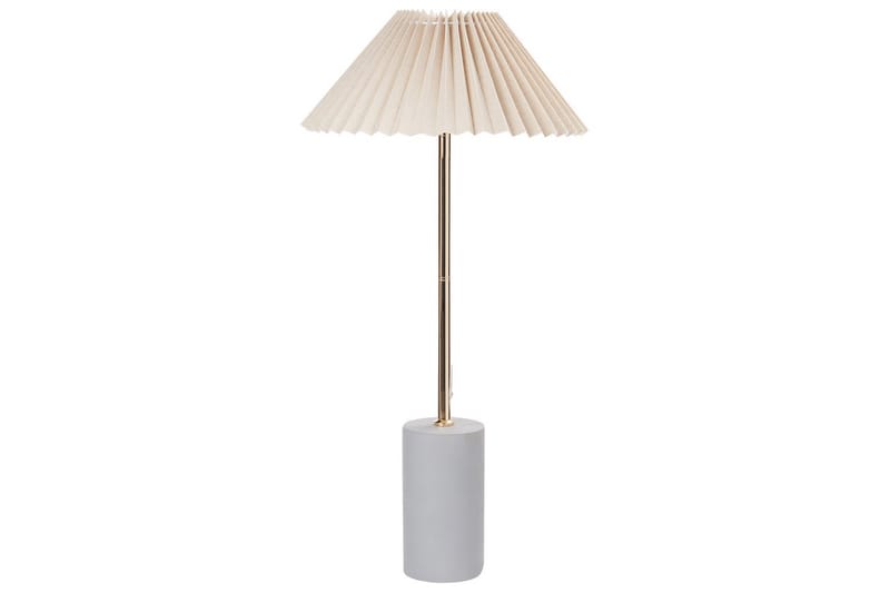 Bosleba Bordlampe 68 cm E27 - Beige/Hvit - Belysning - Innendørsbelysning & Lamper - Vinduslampe - Vinduslampe på fot