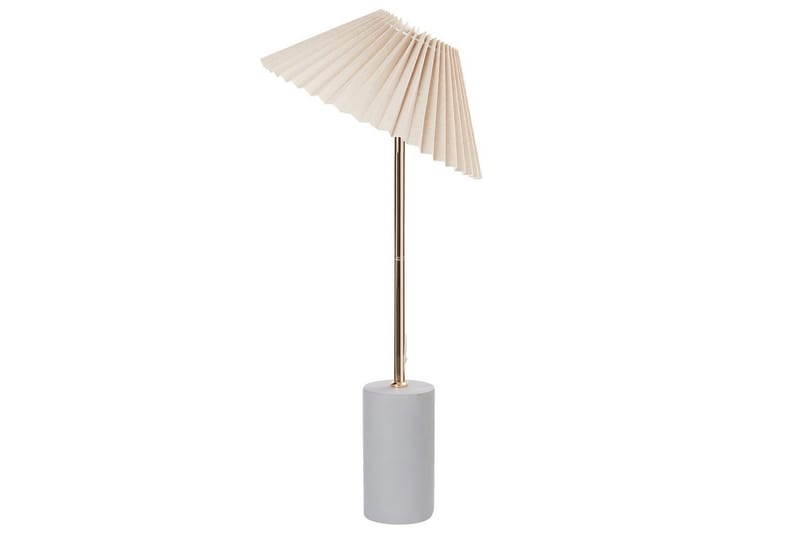 Bosleba Bordlampe 68 cm E27 - Beige/Hvit - Belysning - Innendørsbelysning & Lamper - Vinduslampe - Vinduslampe på fot