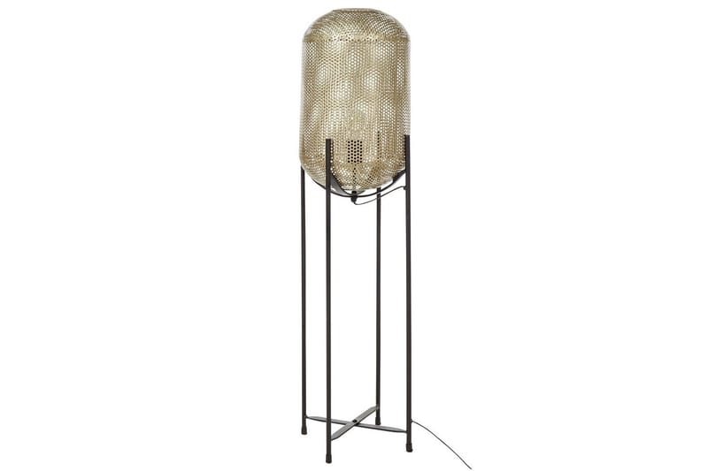 Cres Gulvlampe 107 cm - Svart/Messing - Belysning - Innendørsbelysning & Lamper - Soveromslampe