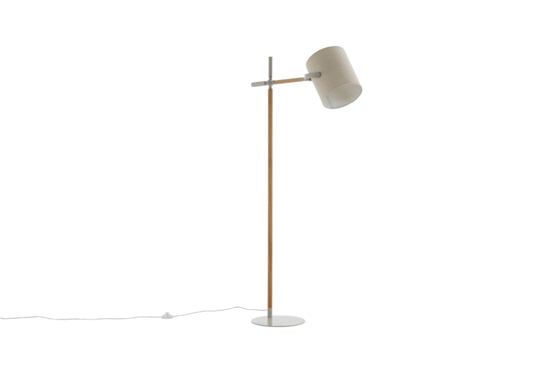 Dennis gulvlampe - Beige/Natur - Belysning - Innendørsbelysning & Lamper - Gulvlampe