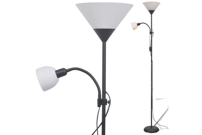 Gulvlampe svart - Belysning - Innendørsbelysning & Lamper - Gulvlampe