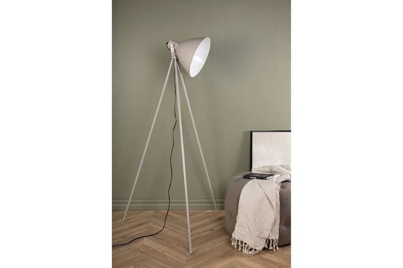 Tiv Gulvlampe - Beige - Belysning - Innendørsbelysning & Lamper - Gulvlampe