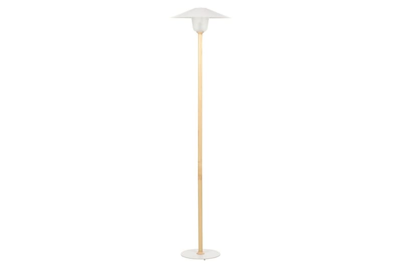 Imbros Gulvlampe 153 cm - Lyst tre/Hvit - Belysning - Innendørsbelysning & Lamper - Soveromslampe