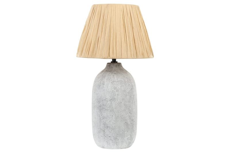 Kivlak Bordlampe 56 cm E27 - Grå/Natur - Belysning - Innendørsbelysning & Lamper - Vinduslampe - Vinduslampe på fot