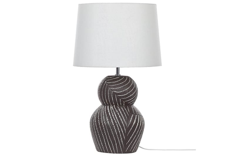 Korska Bordlampe 63 cm E27 - Svart/Hvit - Belysning - Innendørsbelysning & Lamper - Vinduslampe - Vinduslampe på fot