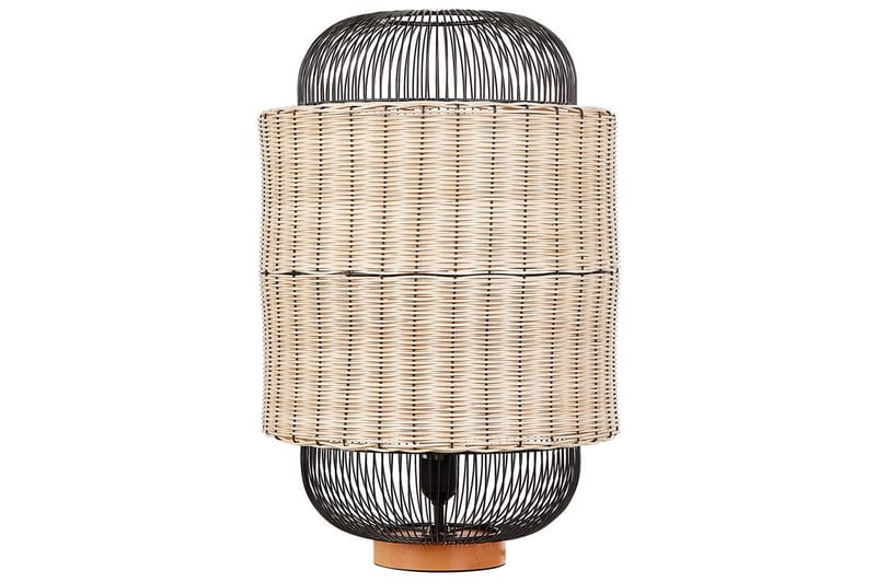 Leftyr Bordlampe 55 cm E27 - Svart/Natur - Belysning - Innendørsbelysning & Lamper - Vinduslampe - Vinduslampe på fot