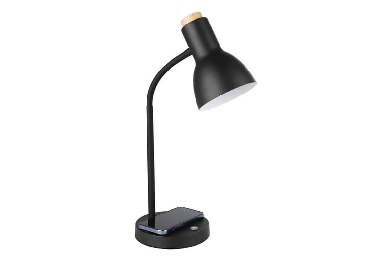 Bordlampe Eglo Veradal-Qi med Touch - Svart/Brun - Belysning - Innendørsbelysning & Lamper - Leselampe - Leselampe bord