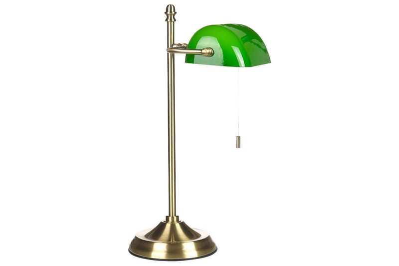 Limaki Bordlampe 52 cm E27 - Messing/Grønn - Belysning - Innendørsbelysning & Lamper - Vinduslampe - Vinduslampe på fot