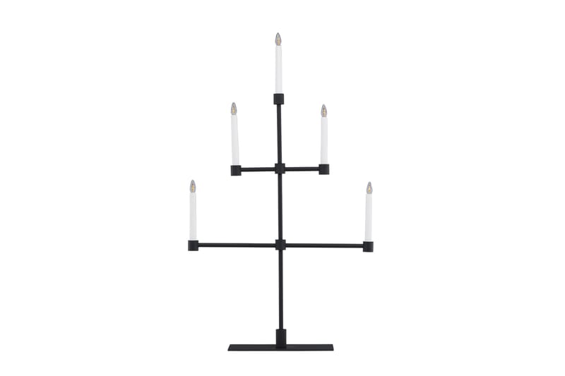 Avoriaz Adventsstake 92 cm - Svart - Belysning - Innendørsbelysning & Lamper - Nattlampe - Nattlampe bord