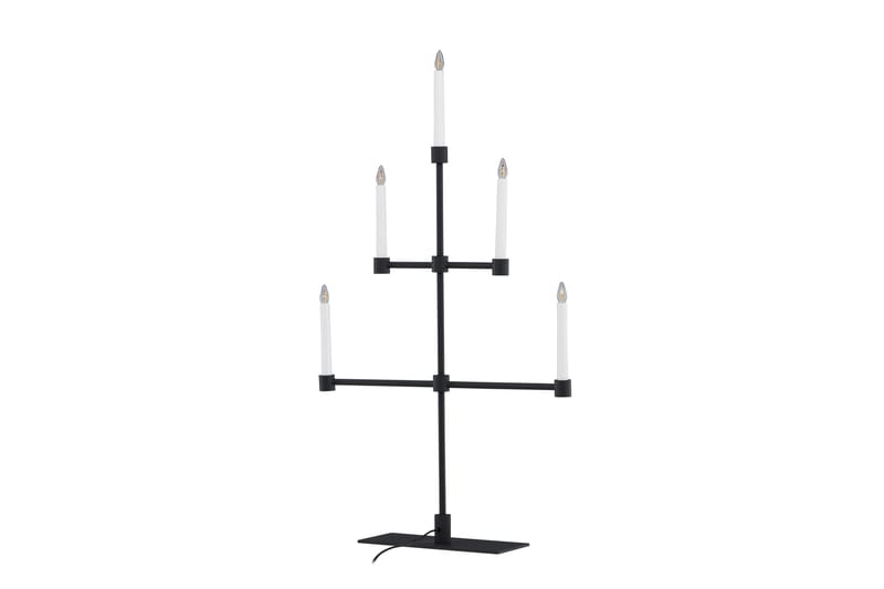 Avoriaz Adventsstake 92 cm - Svart - Belysning - Innendørsbelysning & Lamper - Nattlampe - Nattlampe bord