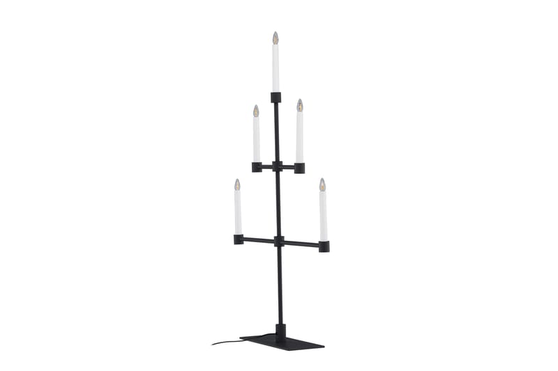 Avoriaz Adventsstake 92 cm - Svart - Belysning - Innendørsbelysning & Lamper - Nattlampe - Nattlampe bord