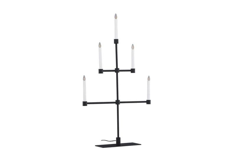 Avoriaz Adventsstake 92 cm - Svart - Belysning - Innendørsbelysning & Lamper - Nattlampe - Nattlampe bord