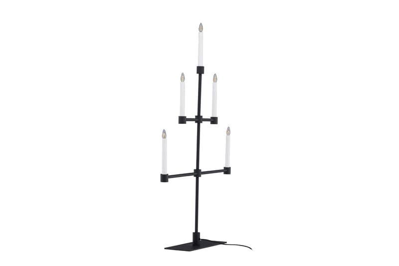 Avoriaz Adventsstake 92 cm - Svart - Belysning - Innendørsbelysning & Lamper - Nattlampe - Nattlampe bord