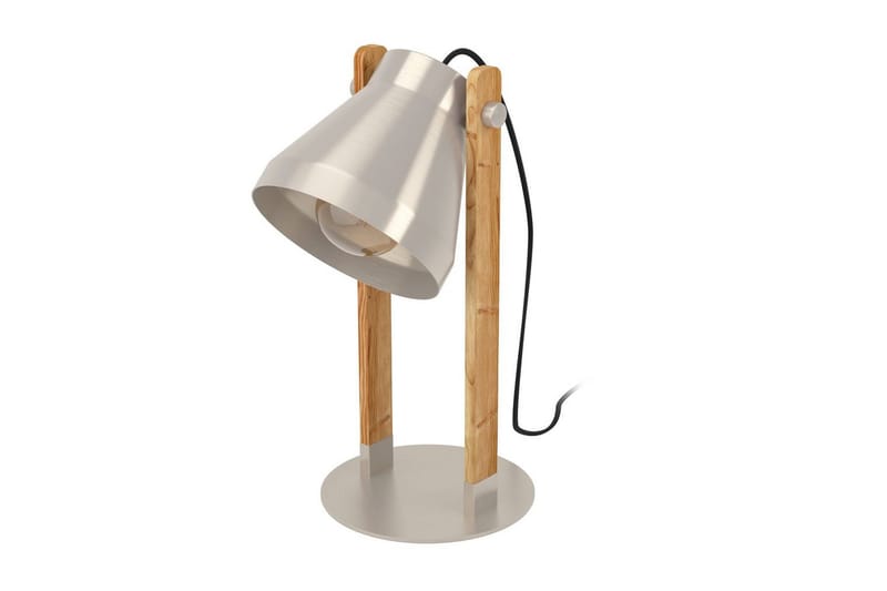 Bordlampe Eglo Cawton - Brun - Belysning - Innendørsbelysning & Lamper - Nattlampe - Nattlampe bord