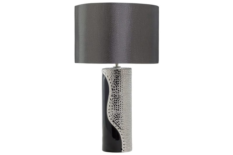 Capriken Bordlampe 52 cm E27 - Svart/Sølv - Belysning - Innendørsbelysning & Lamper - Nattlampe - Nattlampe bord