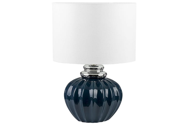 Celestiale Bordlampe 45 cm E27 - Mørkeblå/Hvit - Belysning - Innendørsbelysning & Lamper - Nattlampe - Nattlampe bord