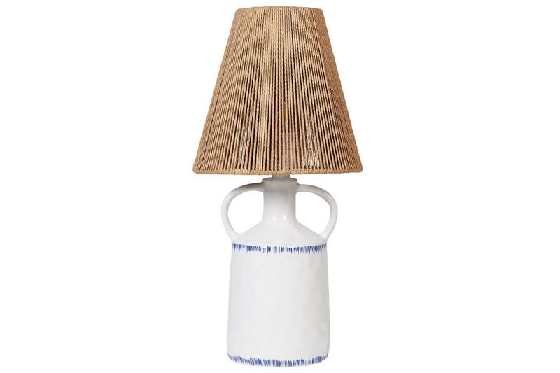 Diametro Bordlampe 51 cm E27 - Hvit/Natur - Belysning - Innendørsbelysning & Lamper - Nattlampe - Nattlampe bord