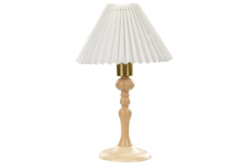 Djerbain Bordlampe 39 cm E14 - Natur/Lyst tre - Belysning - Innendørsbelysning & Lamper - Nattlampe - Nattlampe bord