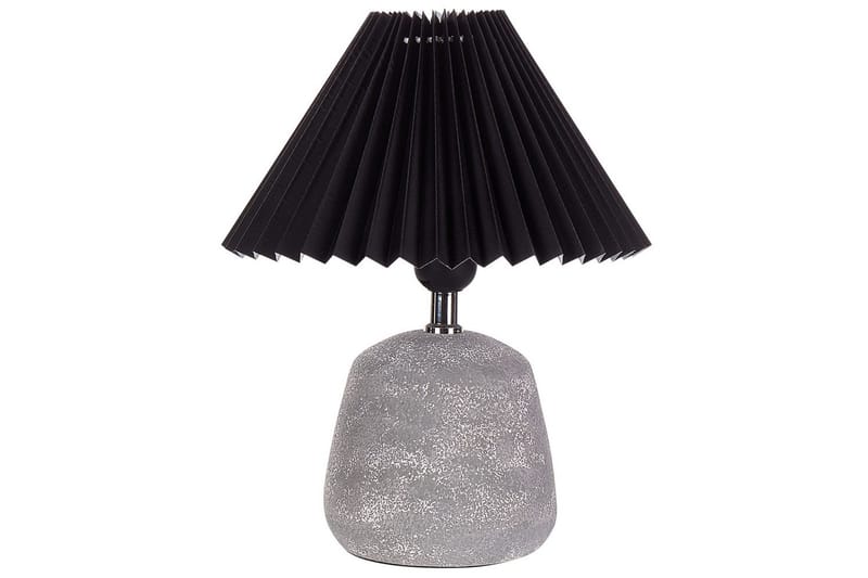 Dovgado Bordlampe 2 stk 32 cm E27 - Lysegrå/Svart - Belysning - Innendørsbelysning & Lamper - Nattlampe - Nattlampe bord