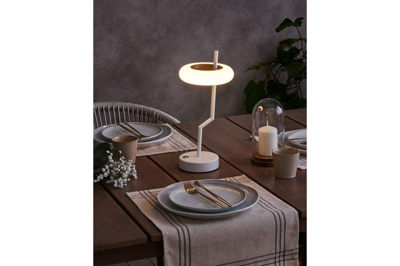 Gabbiani LED Bordlampe 36 cm - Hvit - Belysning - Innendørsbelysning & Lamper - Nattlampe - Nattlampe bord