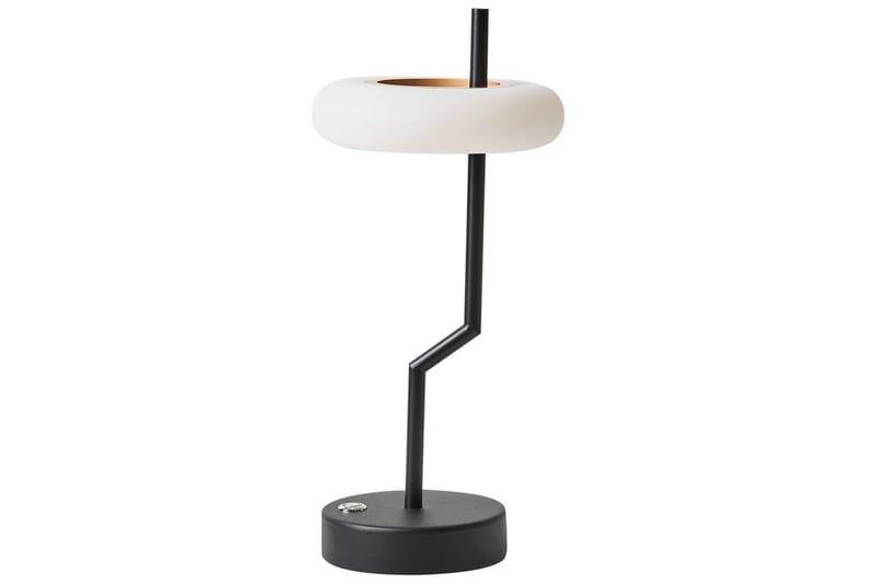 Gabbiani LED Bordlampe 36 cm - Svart/Hvit - Belysning - Innendørsbelysning & Lamper - Nattlampe - Nattlampe bord