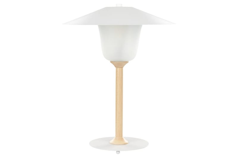 Imbros Bordlampe 39 cm E14 - Lyst tre/Hvit - Belysning - Innendørsbelysning & Lamper - Nattlampe - Nattlampe bord