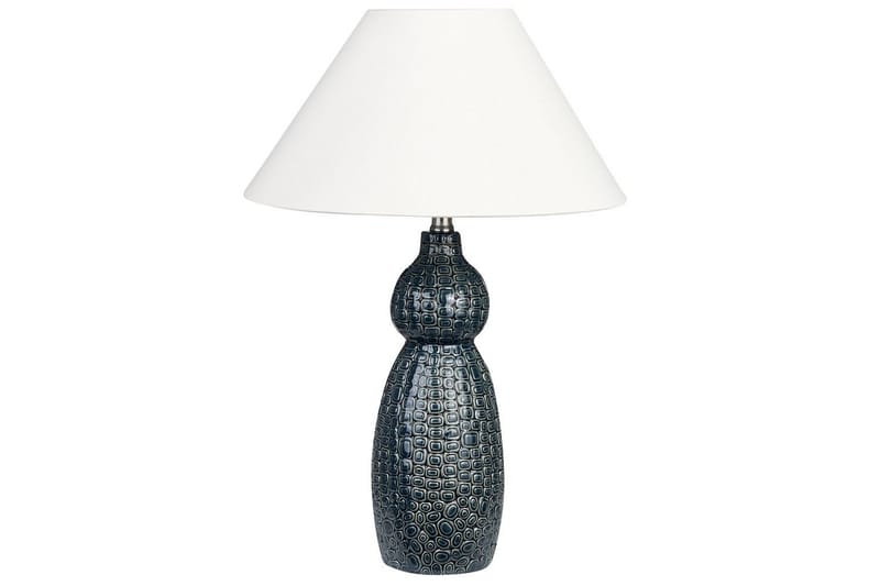 Kastellorizo Bordlampe 60 cm E27 - Mørkeblå/Hvit - Belysning - Innendørsbelysning & Lamper - Nattlampe - Nattlampe bord