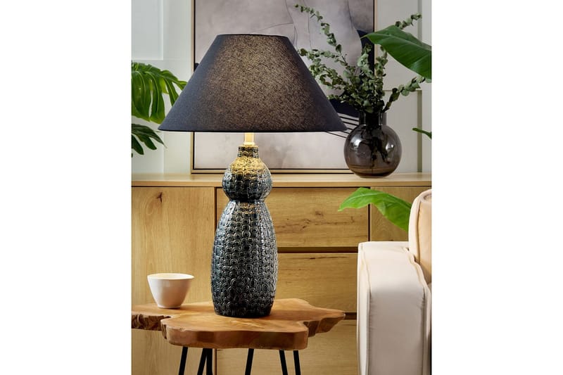 Kastellorizo Bordlampe 60 cm E27 - Mørkeblå/Svart - Belysning - Innendørsbelysning & Lamper - Nattlampe - Nattlampe bord