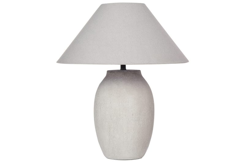 Liwdo Bordlampe 58 cm E27 - Lysegrå - Belysning - Innendørsbelysning & Lamper - Nattlampe - Nattlampe bord