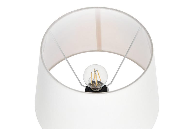 Lombre Bordlampe 53 cm E27 - Oransje/Hvit - Belysning - Innendørsbelysning & Lamper - Nattlampe - Nattlampe bord