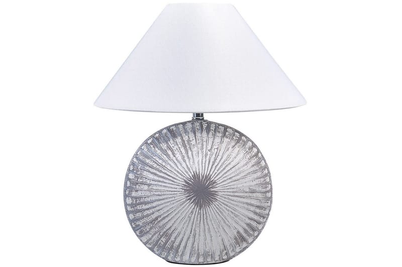 Lunis Bordlampe 38 cm E14 - Transparent/Hvit - Belysning - Innendørsbelysning & Lamper - Nattlampe - Nattlampe bord