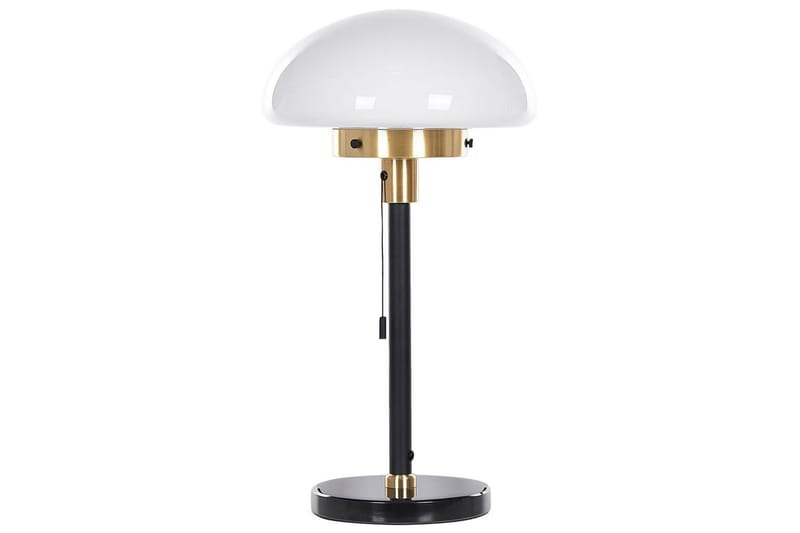 Maltiba Bordlampe 66 cm E27 - Svart/Hvit - Belysning - Innendørsbelysning & Lamper - Nattlampe - Nattlampe bord