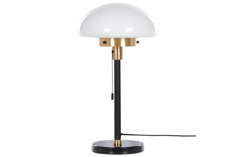 Maltiba Bordlampe 66 cm E27 - Svart/Hvit - Belysning - Innendørsbelysning & Lamper - Nattlampe - Nattlampe bord