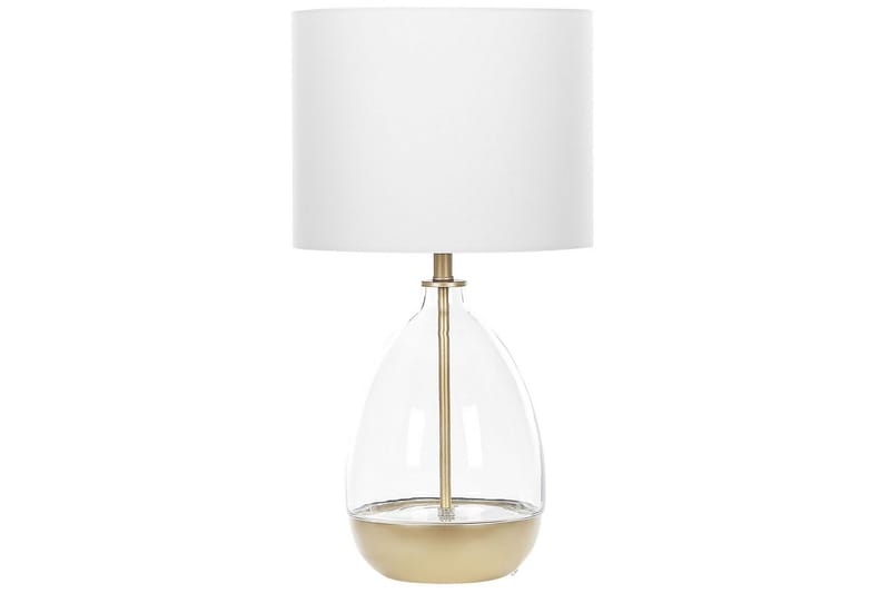 Mariab Bordlampe 63 cm E27 - Hvit - Belysning - Innendørsbelysning & Lamper - Nattlampe - Nattlampe bord