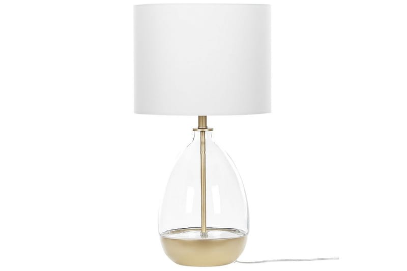 Mariab Bordlampe 63 cm E27 - Hvit - Belysning - Innendørsbelysning & Lamper - Nattlampe - Nattlampe bord