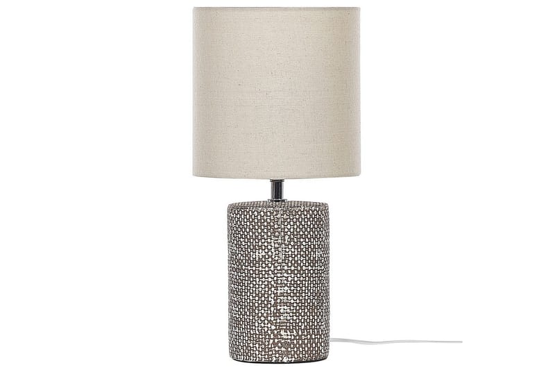 Pyskalo Bordlampe 43 cm E14 - Brun/Beige - Belysning - Innendørsbelysning & Lamper - Nattlampe - Nattlampe bord