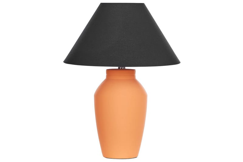 Rodbrera Bordlampe 52 cm E27 - Oransje/Svart - Belysning - Innendørsbelysning & Lamper - Nattlampe - Nattlampe bord