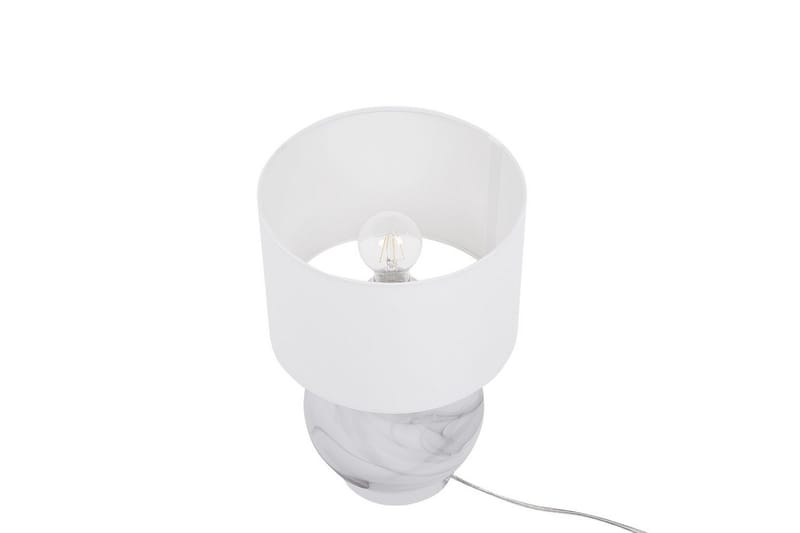 Skaffe Bordlampe 40 cm E27 - Grå/Hvit - Belysning - Innendørsbelysning & Lamper - Nattlampe - Nattlampe bord