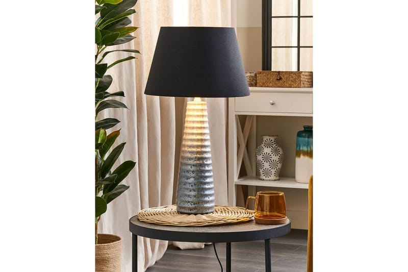 Sogni Bordlampe 58 cm E27 - Grå/Svart - Belysning - Innendørsbelysning & Lamper - Nattlampe - Nattlampe bord