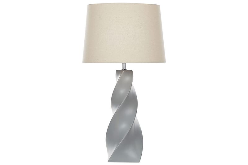 Tavra Bordlampe 71 cm E27 - Grå/Beige - Belysning - Innendørsbelysning & Lamper - Nattlampe - Nattlampe bord