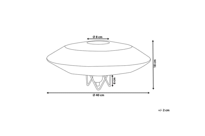 Texna Bordlampe 18 cm E27 - Naturlig - Belysning - Innendørsbelysning & Lamper - Nattlampe - Nattlampe bord